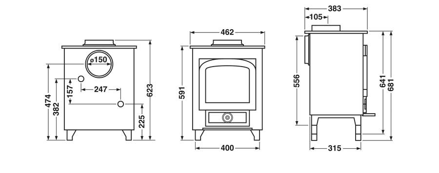 Pioneer Clearview Stoves